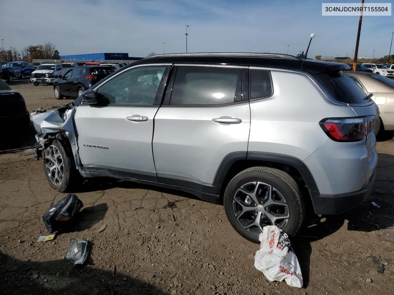 2024 Jeep Compass Limited VIN: 3C4NJDCN9RT155504 Lot: 77978884