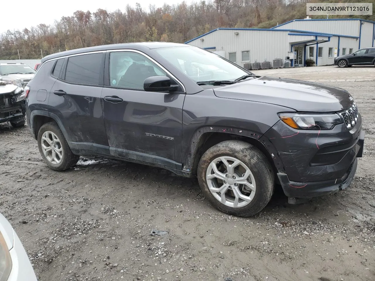 2024 Jeep Compass Sport VIN: 3C4NJDAN9RT121016 Lot: 78207114