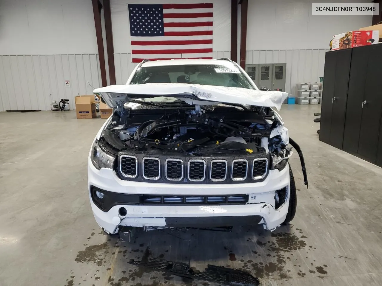 2024 Jeep Compass Latitude Lux VIN: 3C4NJDFN0RT103948 Lot: 78613254