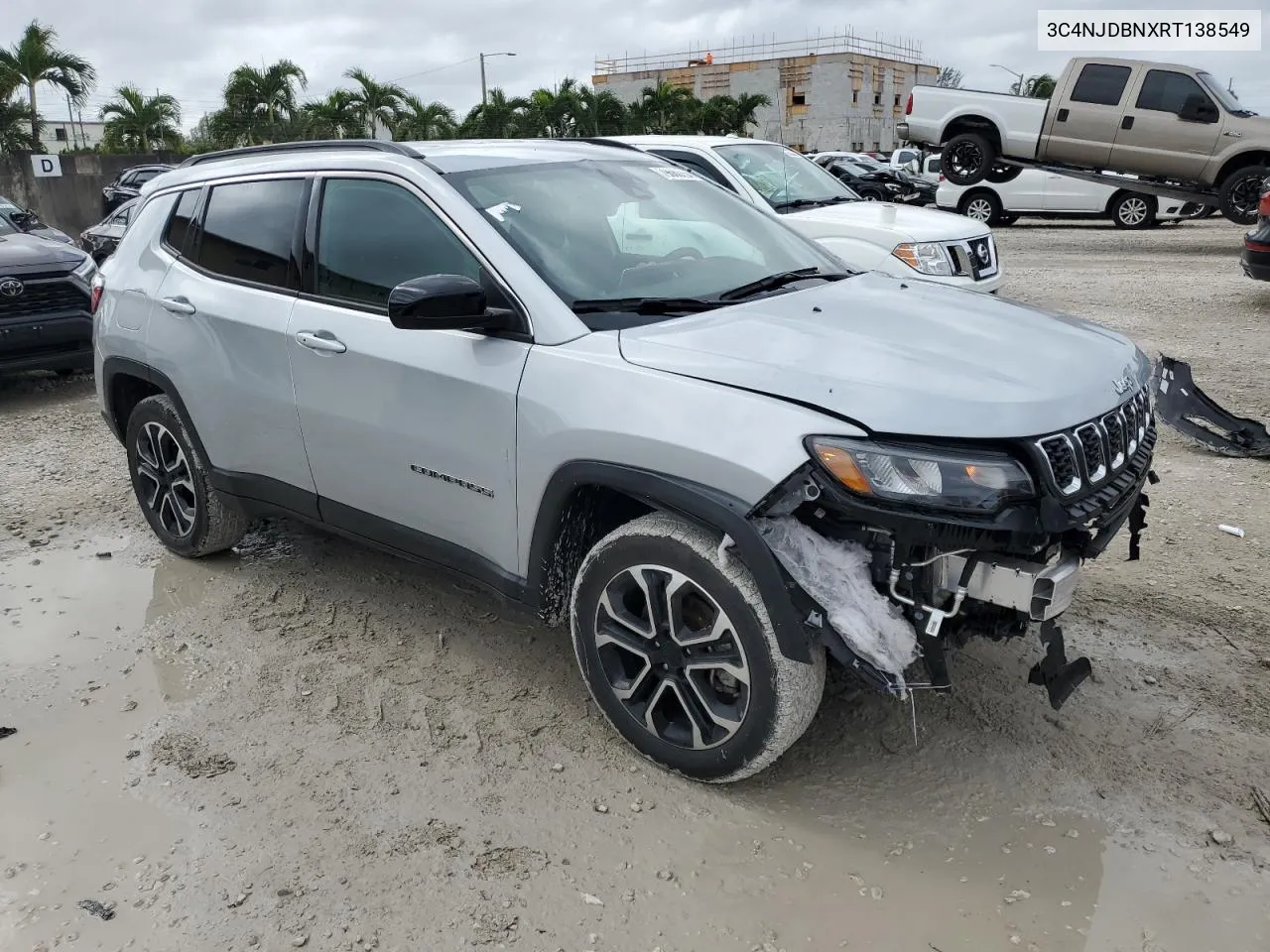 2024 Jeep Compass Latitude VIN: 3C4NJDBNXRT138549 Lot: 79680754