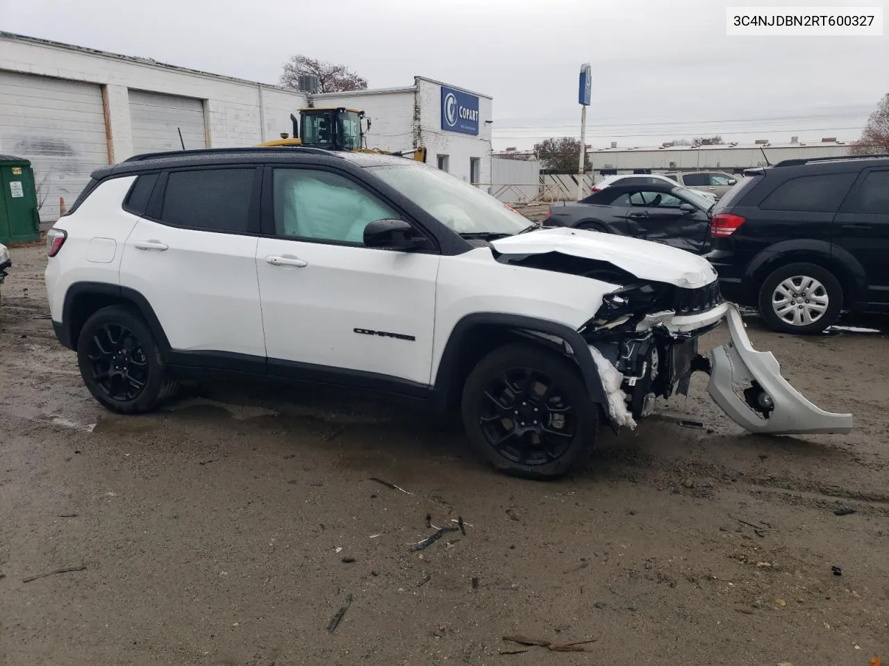 2024 Jeep Compass Latitude VIN: 3C4NJDBN2RT600327 Lot: 80357924