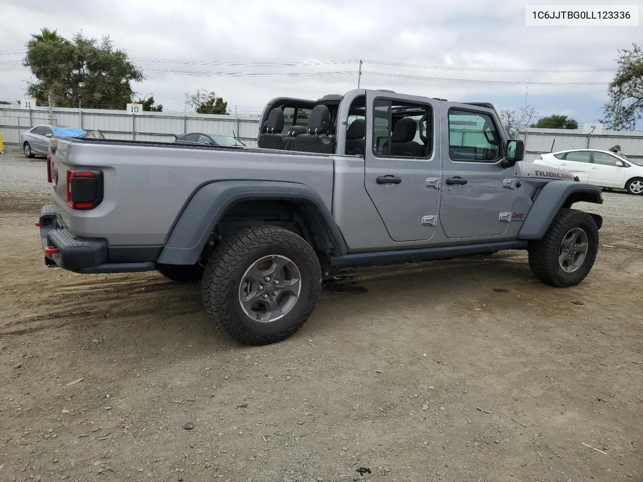 2020 Jeep Gladiator Rubicon VIN: 1C6JJTBG0LL123336 Lot: 54924874