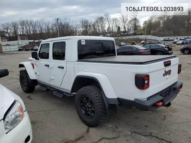 1C6JJTEG0LL203893 2020 Jeep Gladiator Mojave