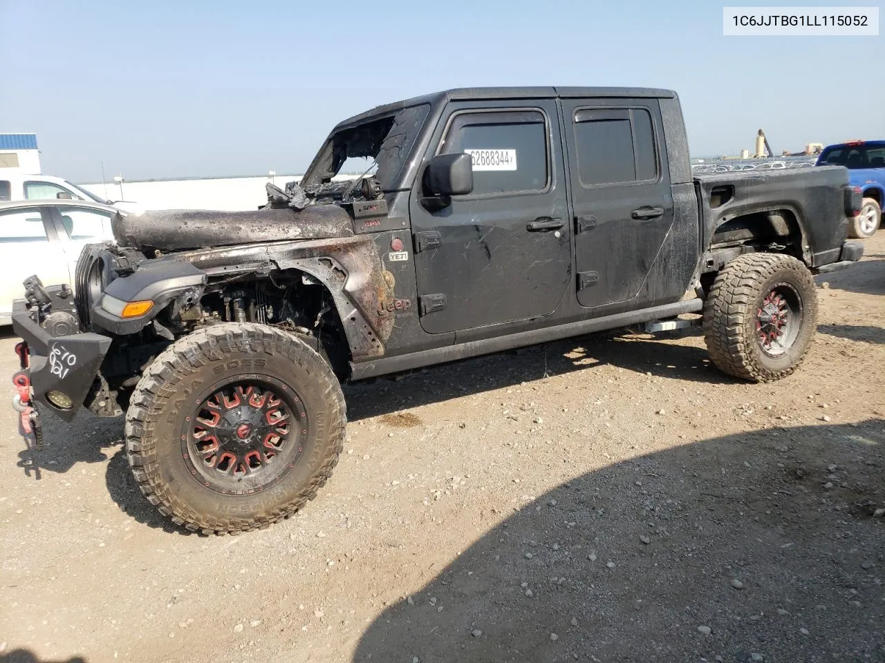 2020 Jeep Gladiator Rubicon VIN: 1C6JJTBG1LL115052 Lot: 62688344