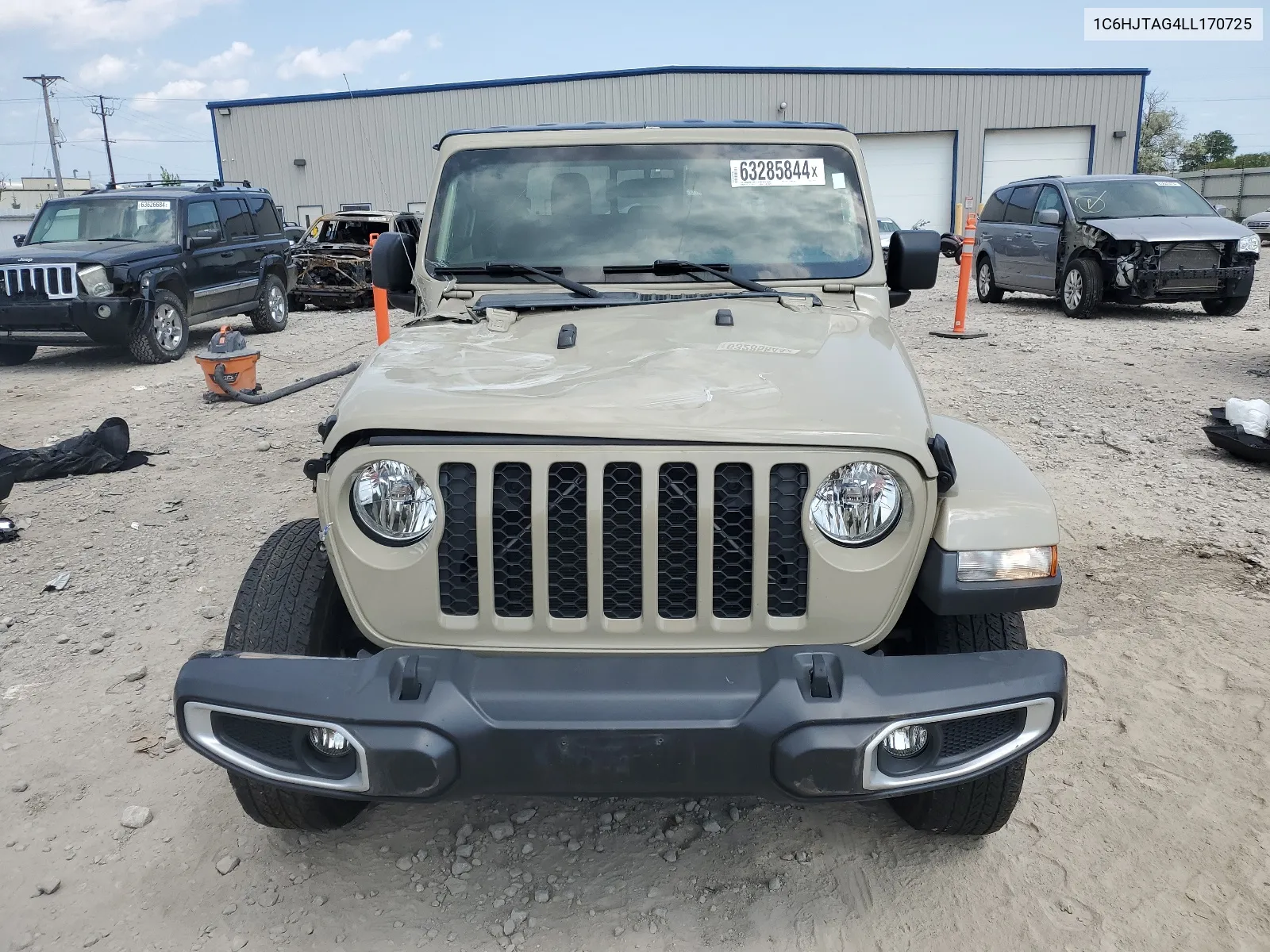 2020 Jeep Gladiator Sport VIN: 1C6HJTAG4LL170725 Lot: 63285844