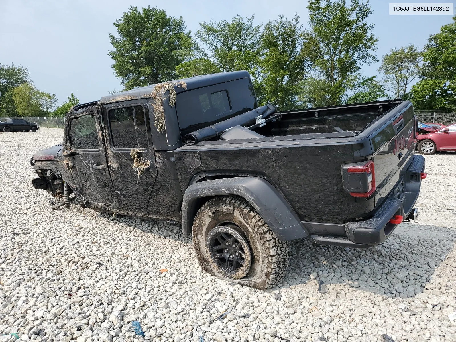 2020 Jeep Gladiator Rubicon VIN: 1C6JJTBG6LL142392 Lot: 64376954