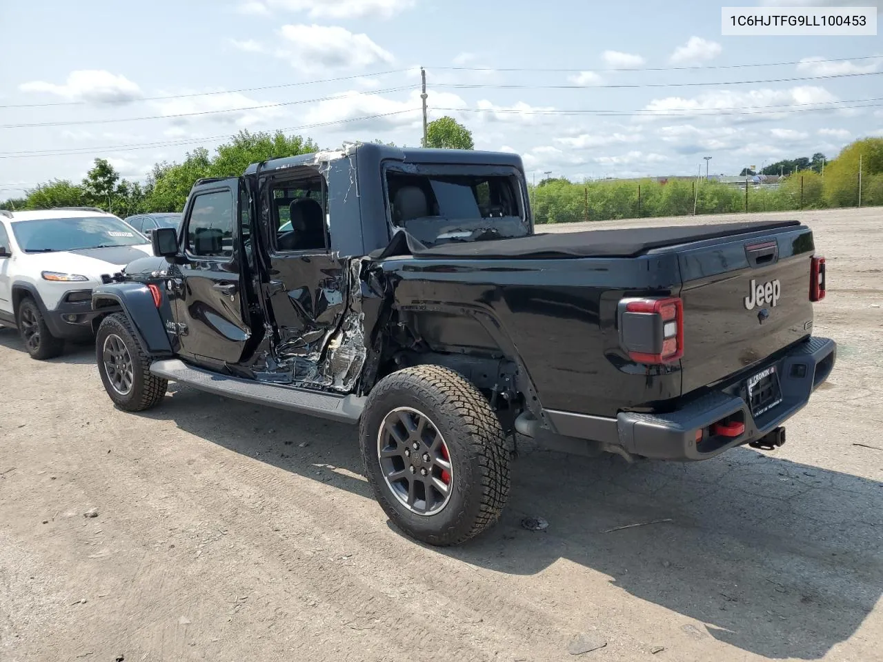 2020 Jeep Gladiator Overland VIN: 1C6HJTFG9LL100453 Lot: 65319194