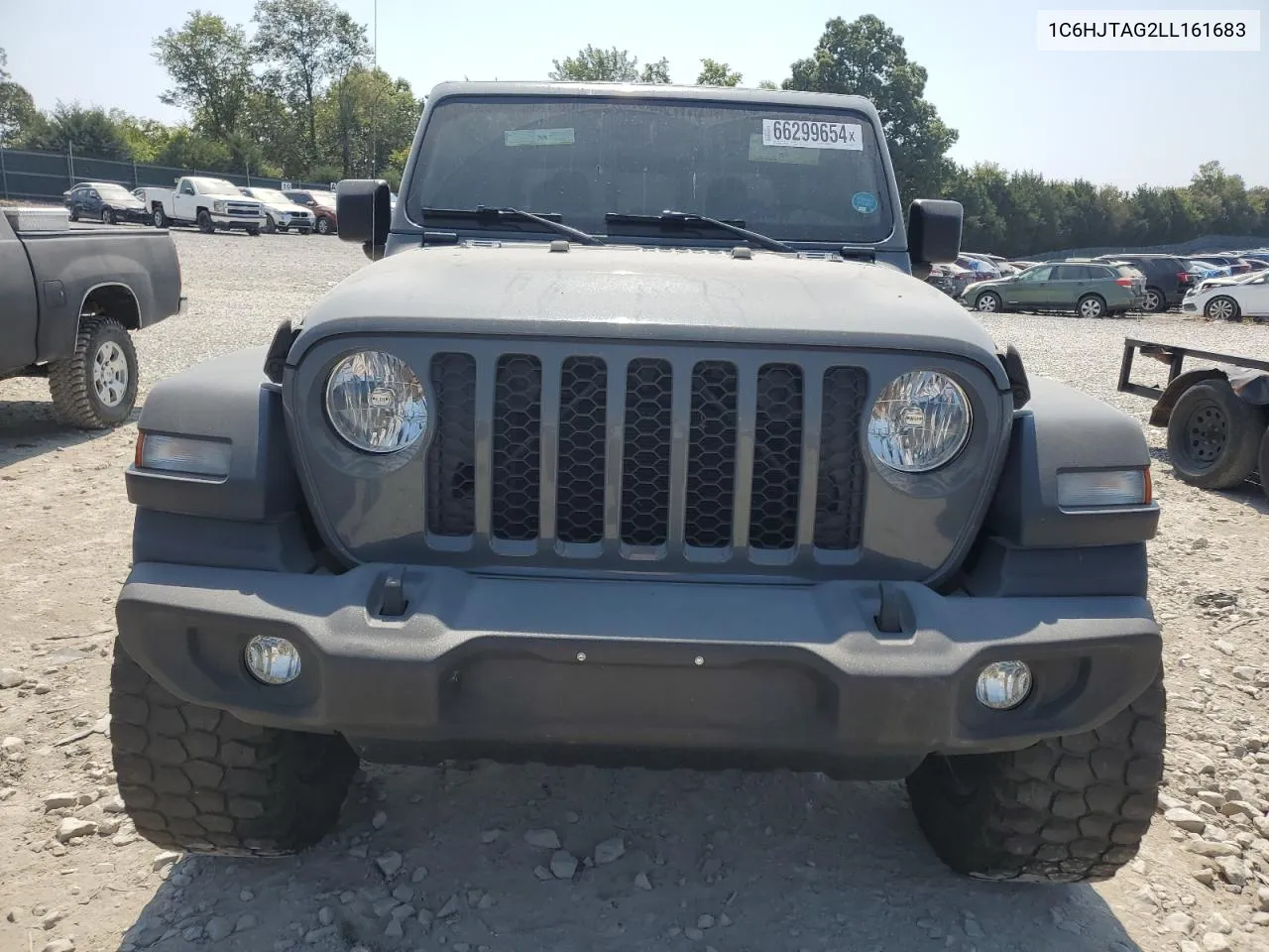 2020 Jeep Gladiator Sport VIN: 1C6HJTAG2LL161683 Lot: 66299654