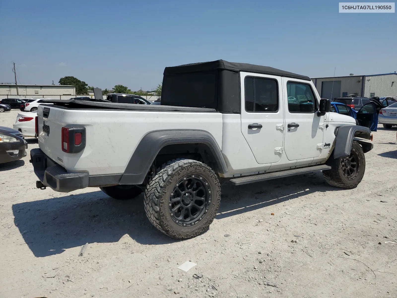 2020 Jeep Gladiator Sport VIN: 1C6HJTAG7LL190550 Lot: 66574944