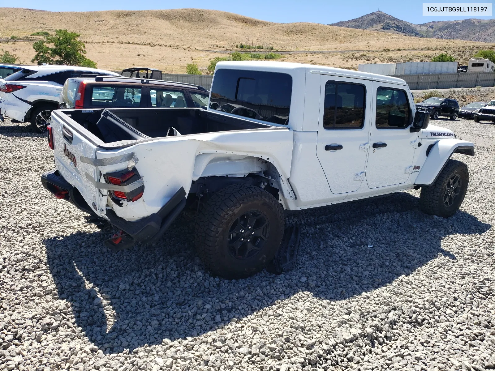 2020 Jeep Gladiator Rubicon VIN: 1C6JJTBG9LL118197 Lot: 66857974