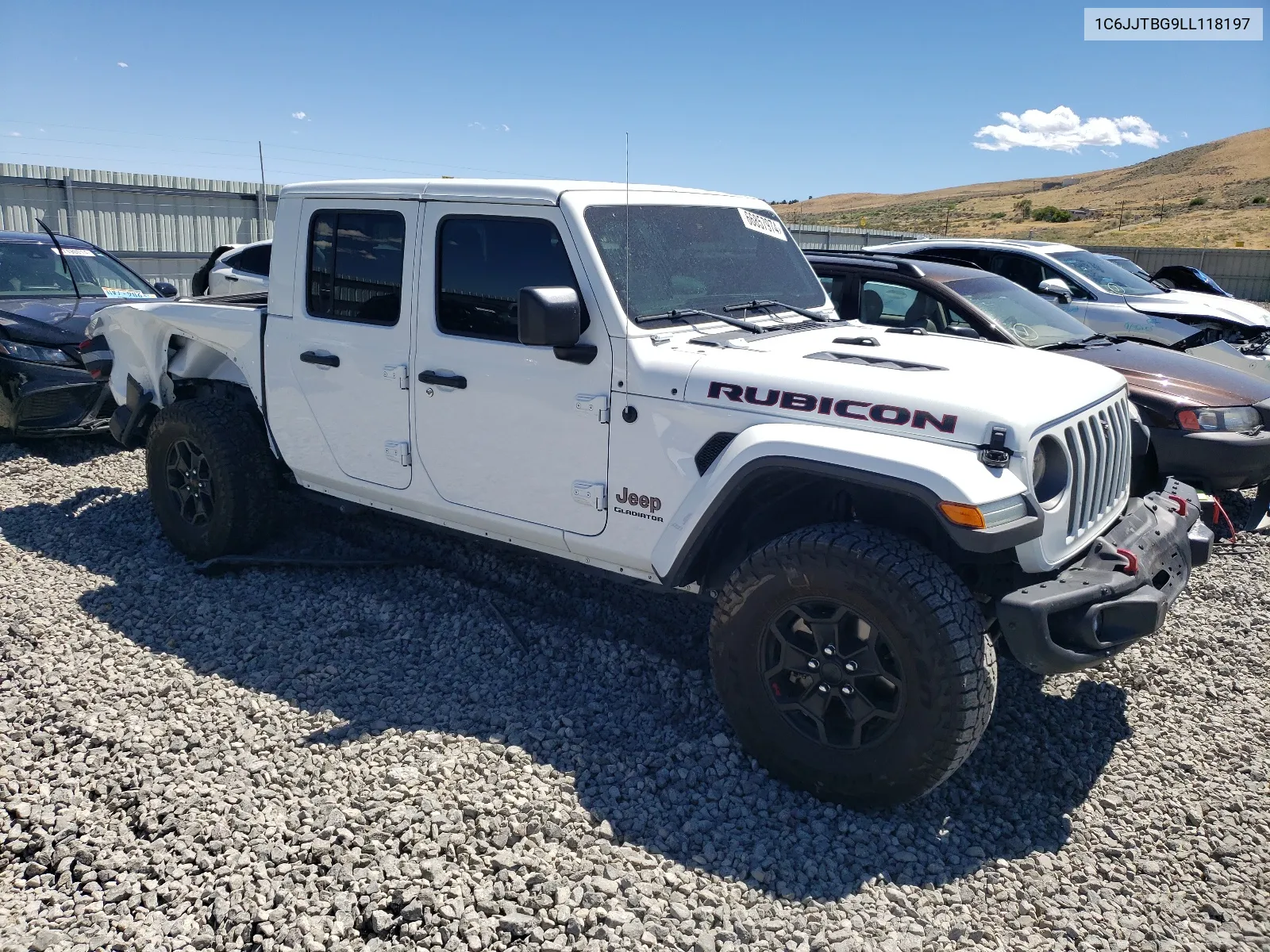 2020 Jeep Gladiator Rubicon VIN: 1C6JJTBG9LL118197 Lot: 66857974