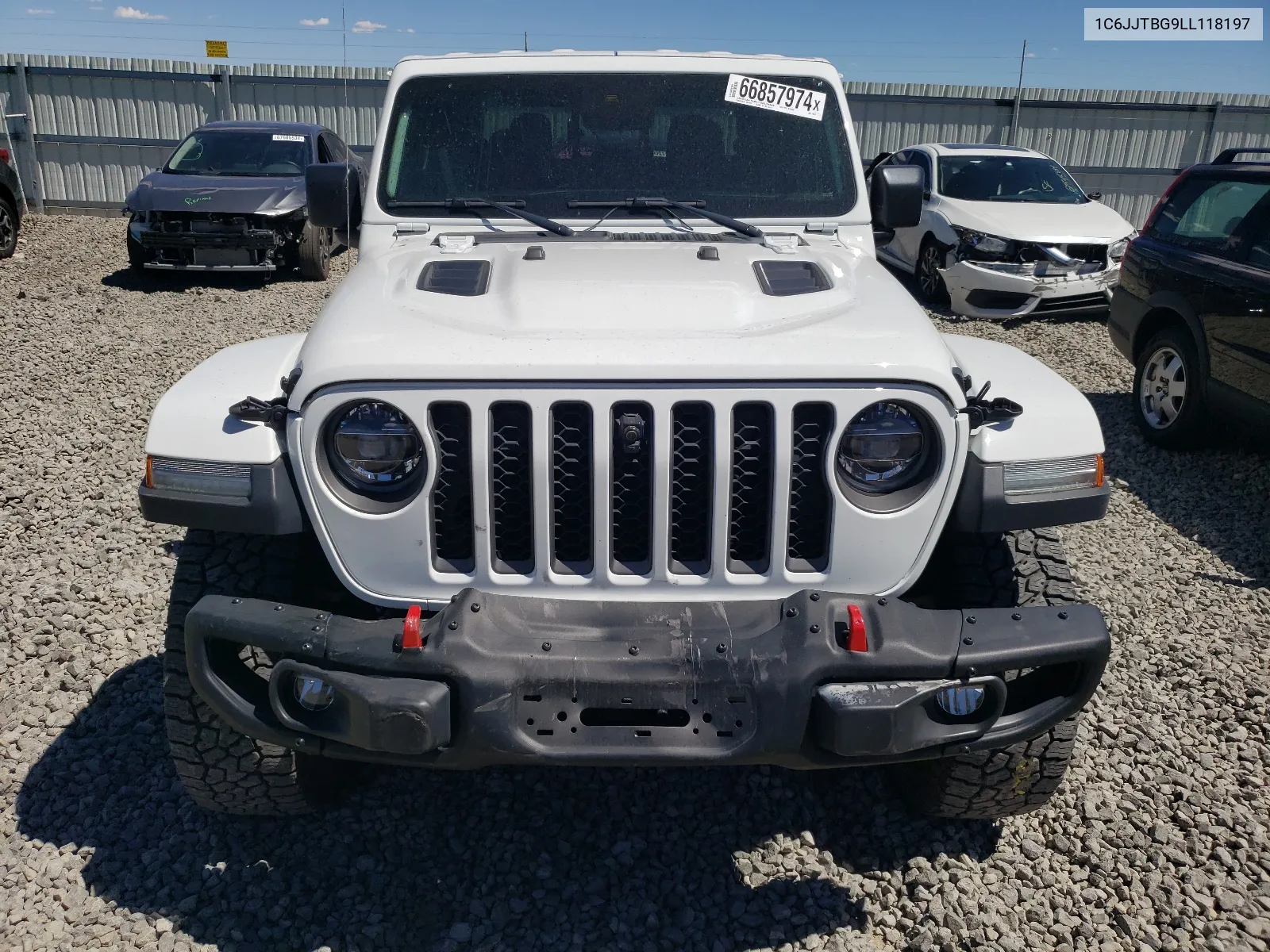 2020 Jeep Gladiator Rubicon VIN: 1C6JJTBG9LL118197 Lot: 66857974