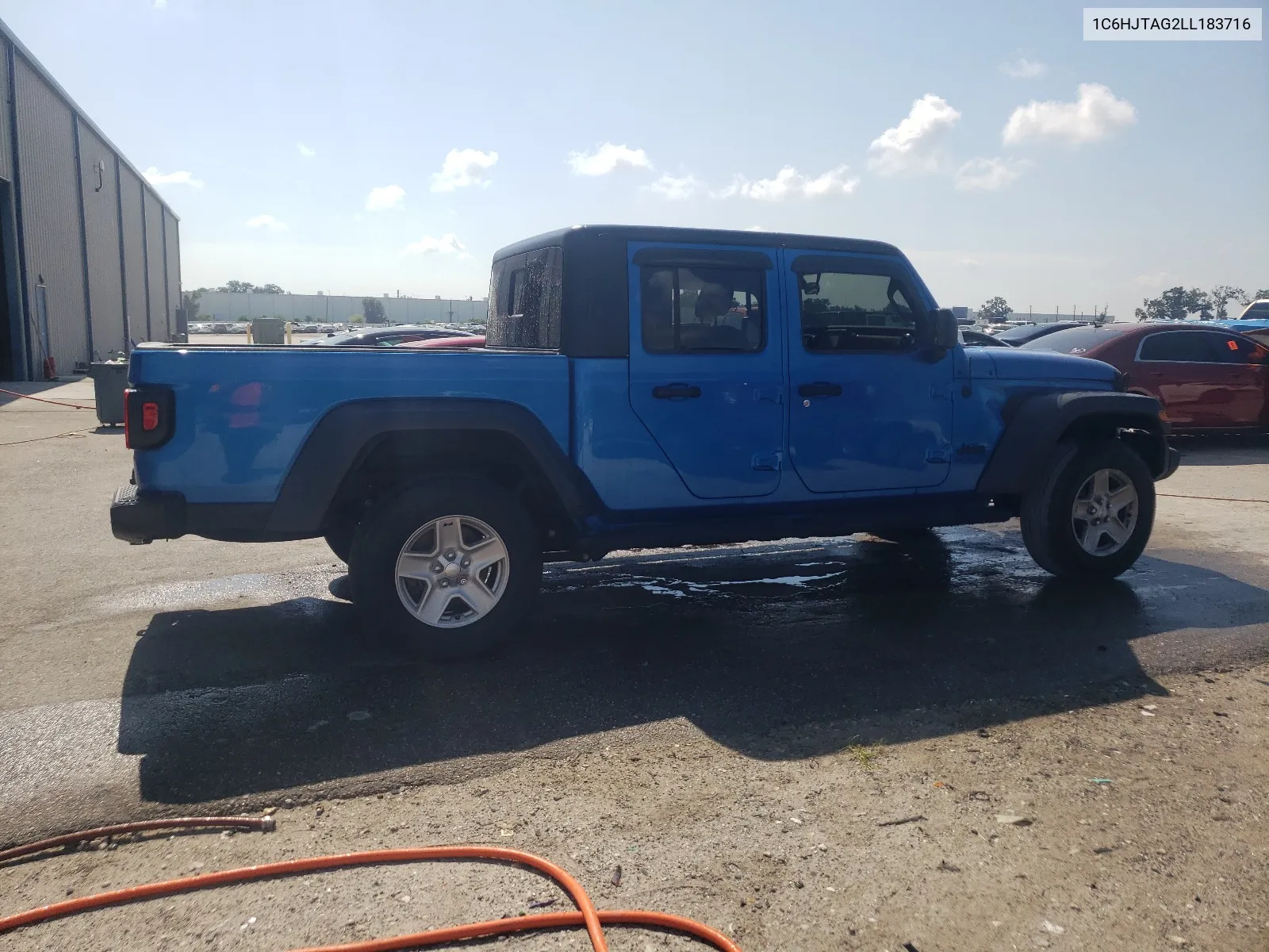 2020 Jeep Gladiator Sport VIN: 1C6HJTAG2LL183716 Lot: 67146484