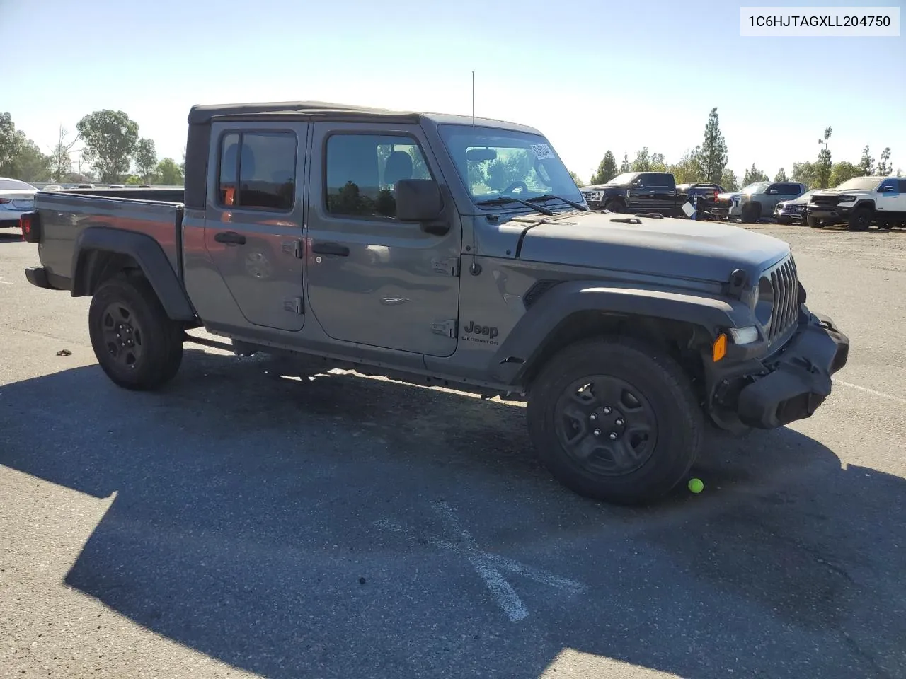 1C6HJTAGXLL204750 2020 Jeep Gladiator Sport