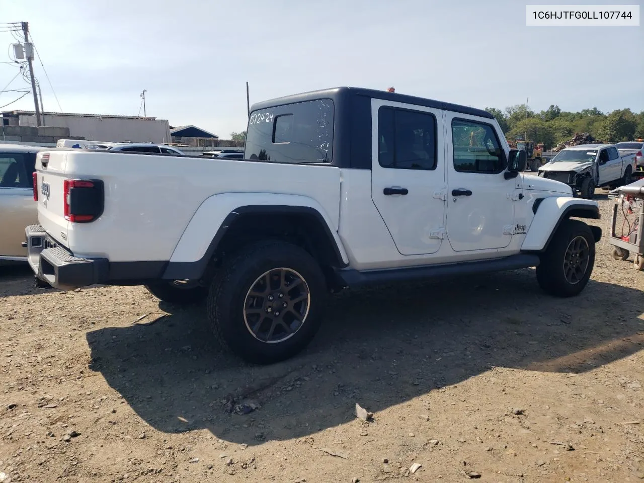 1C6HJTFG0LL107744 2020 Jeep Gladiator Overland