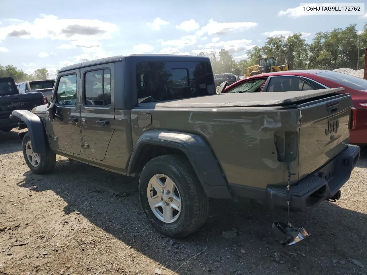 2020 Jeep Gladiator Sport VIN: 1C6HJTAG9LL172762 Lot: 69562654