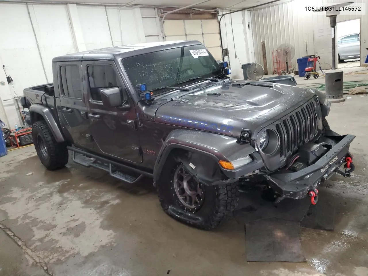 2020 Jeep Gladiator Rubicon VIN: 1C6JJTBG1LL145572 Lot: 69588974