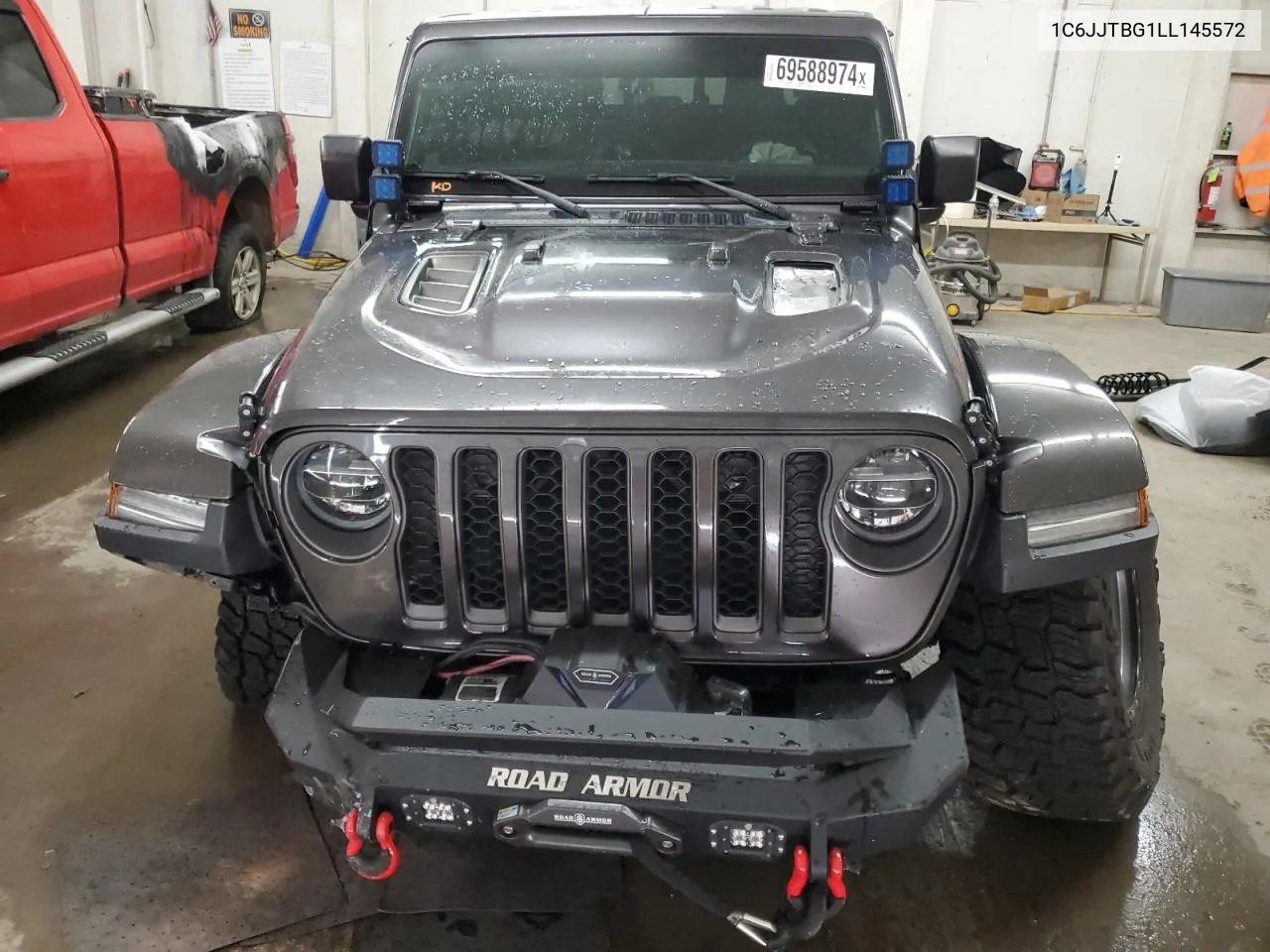 2020 Jeep Gladiator Rubicon VIN: 1C6JJTBG1LL145572 Lot: 69588974