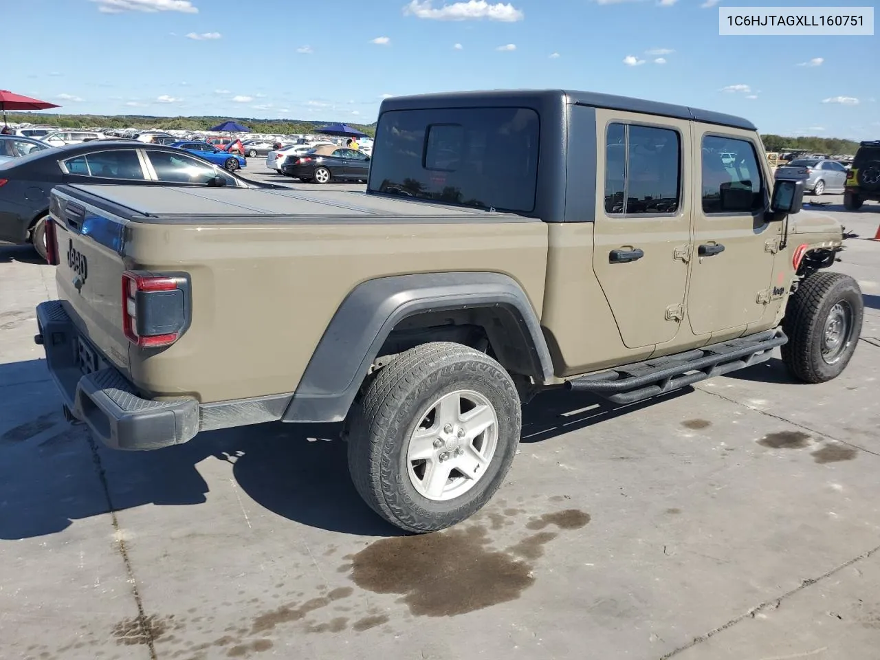 1C6HJTAGXLL160751 2020 Jeep Gladiator Sport