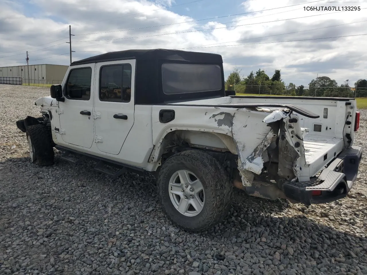 2020 Jeep Gladiator Sport VIN: 1C6HJTAG7LL133295 Lot: 70240734