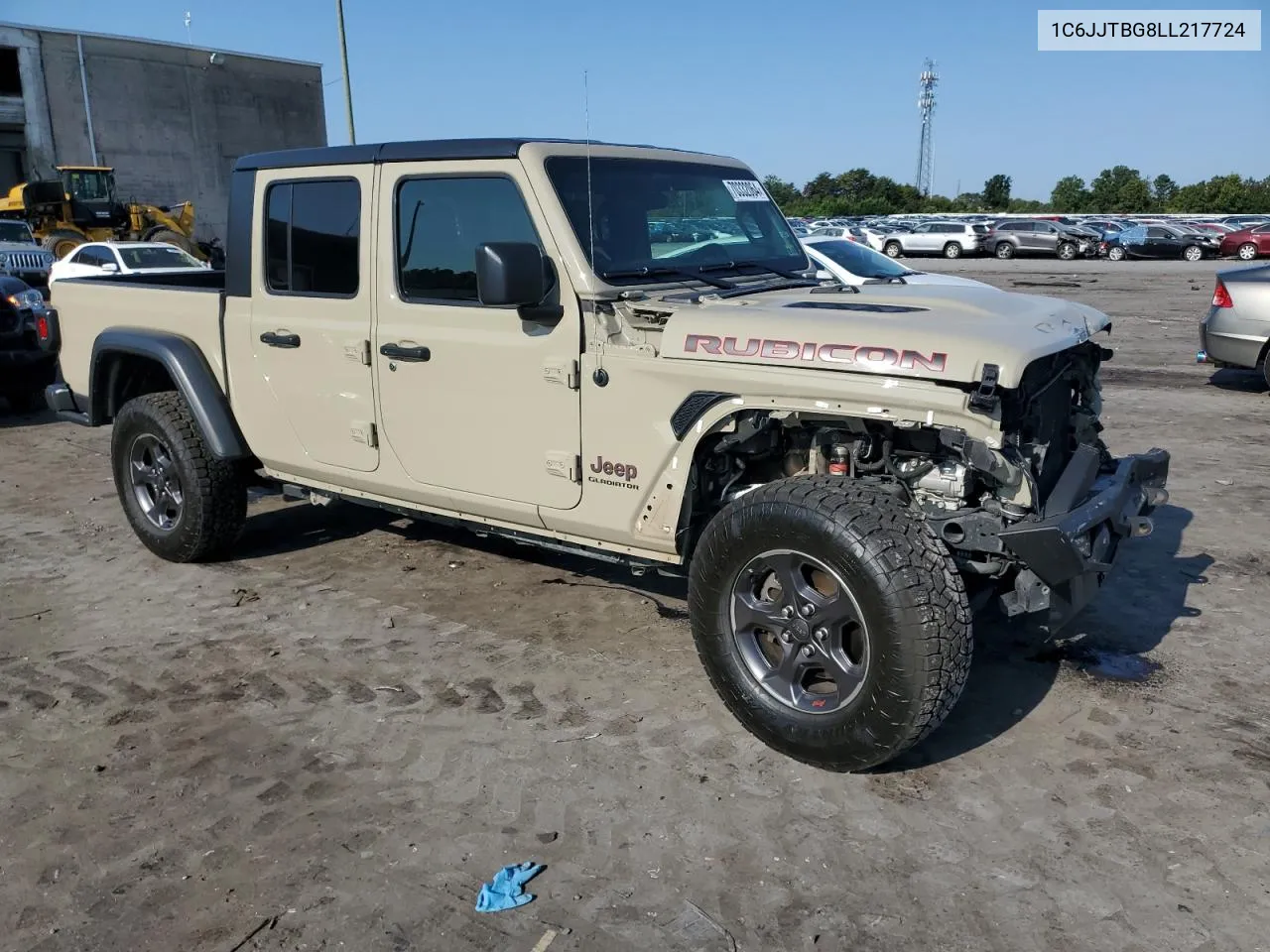 1C6JJTBG8LL217724 2020 Jeep Gladiator Rubicon