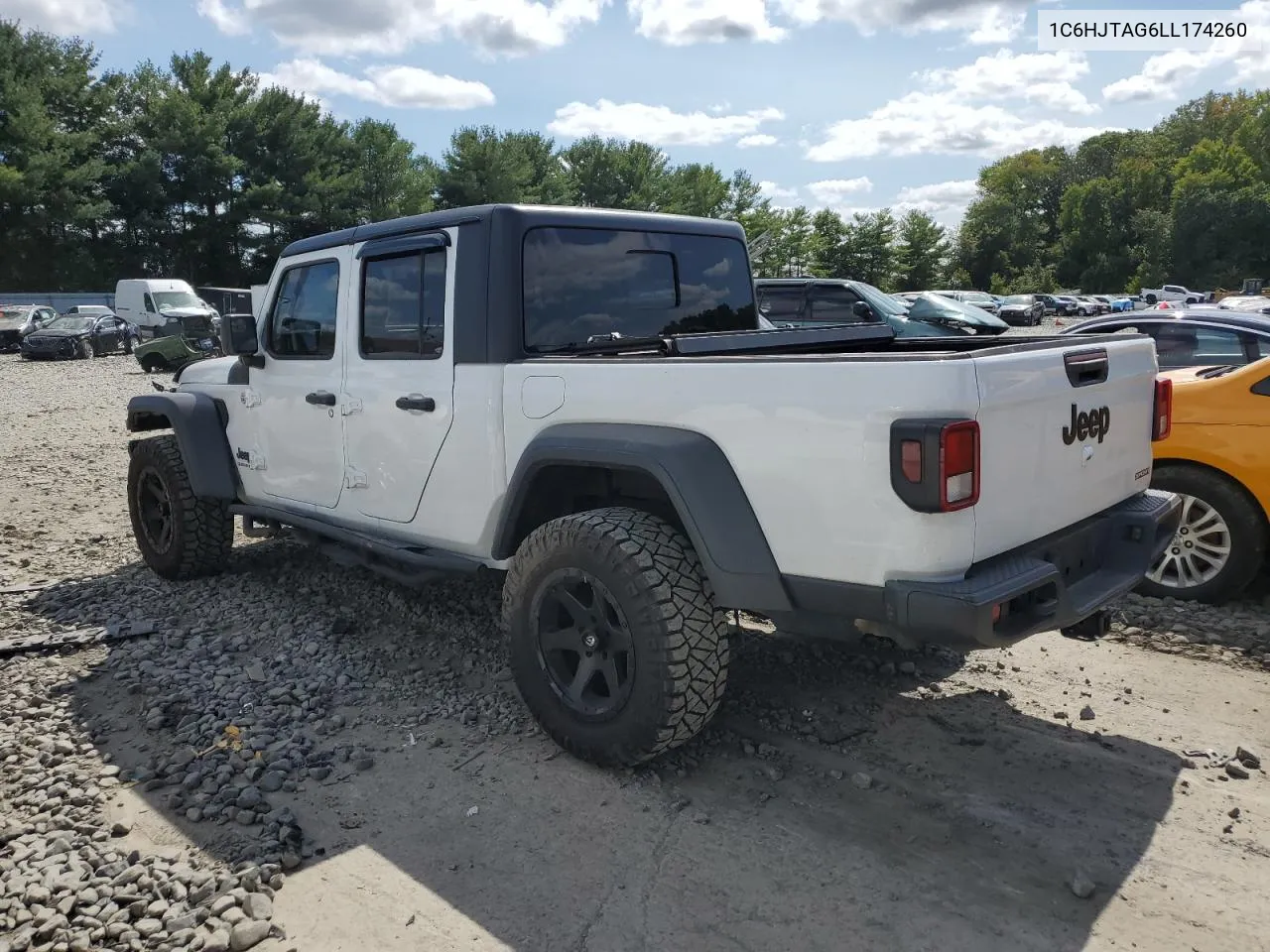 2020 Jeep Gladiator Sport VIN: 1C6HJTAG6LL174260 Lot: 70455714