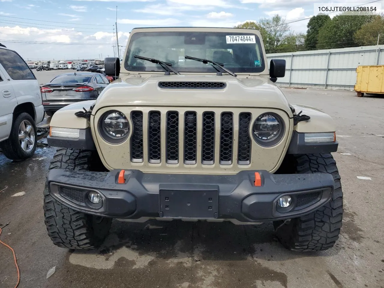 2020 Jeep Gladiator Mojave VIN: 1C6JJTEG9LL208154 Lot: 70474844