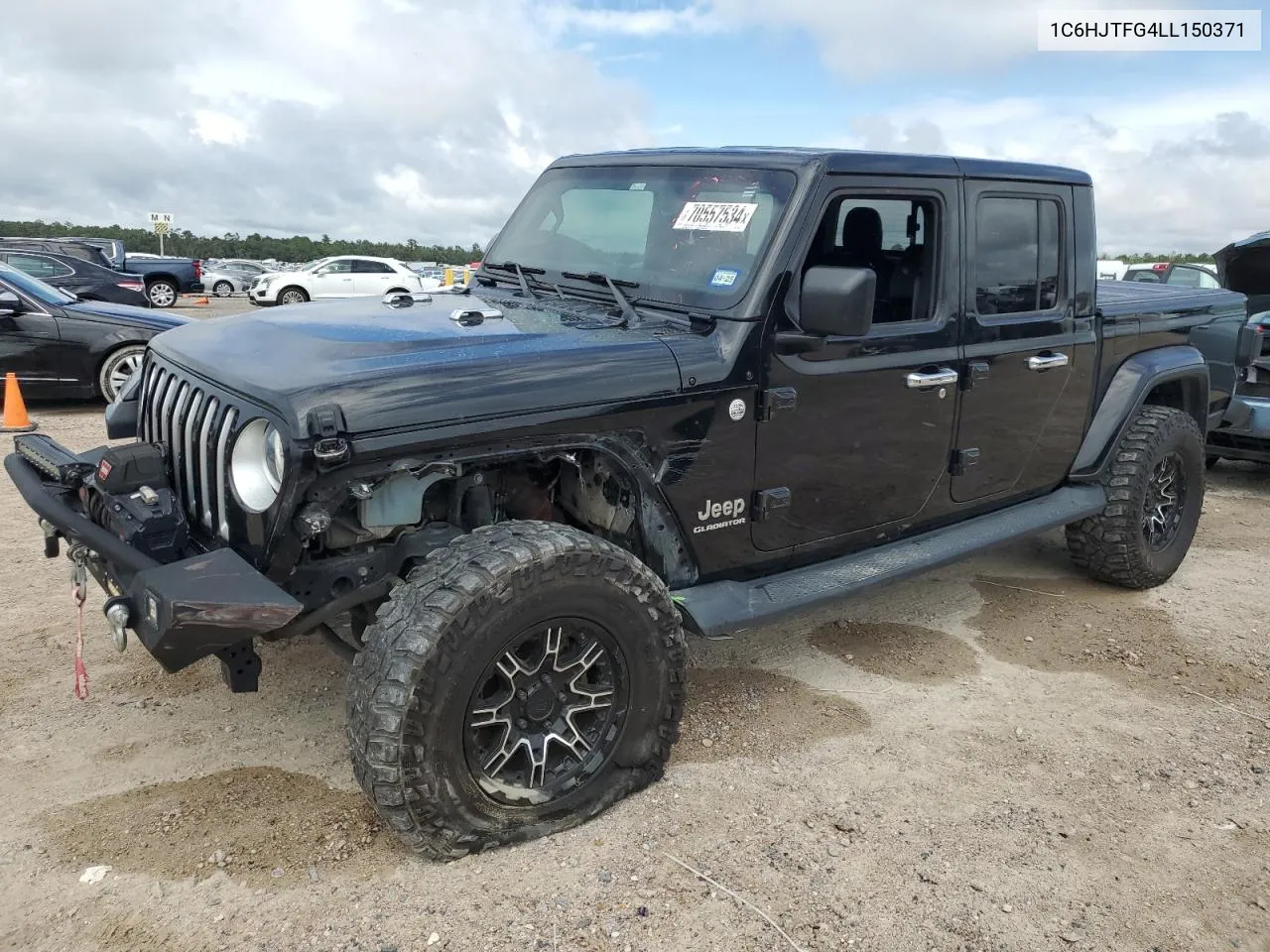 2020 Jeep Gladiator Overland VIN: 1C6HJTFG4LL150371 Lot: 70557534