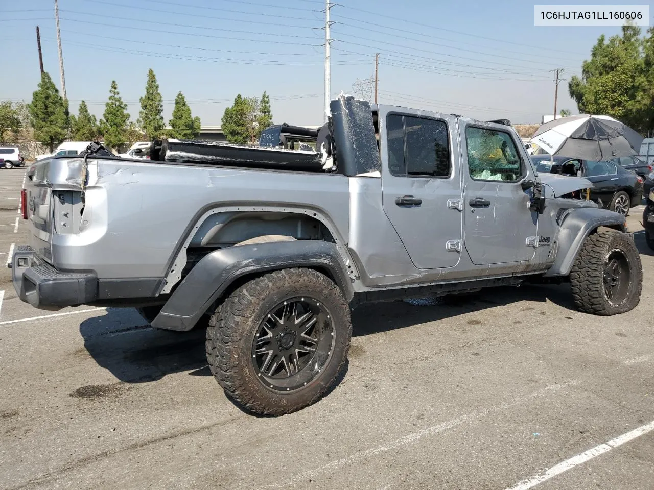 2020 Jeep Gladiator Sport VIN: 1C6HJTAG1LL160606 Lot: 70686774