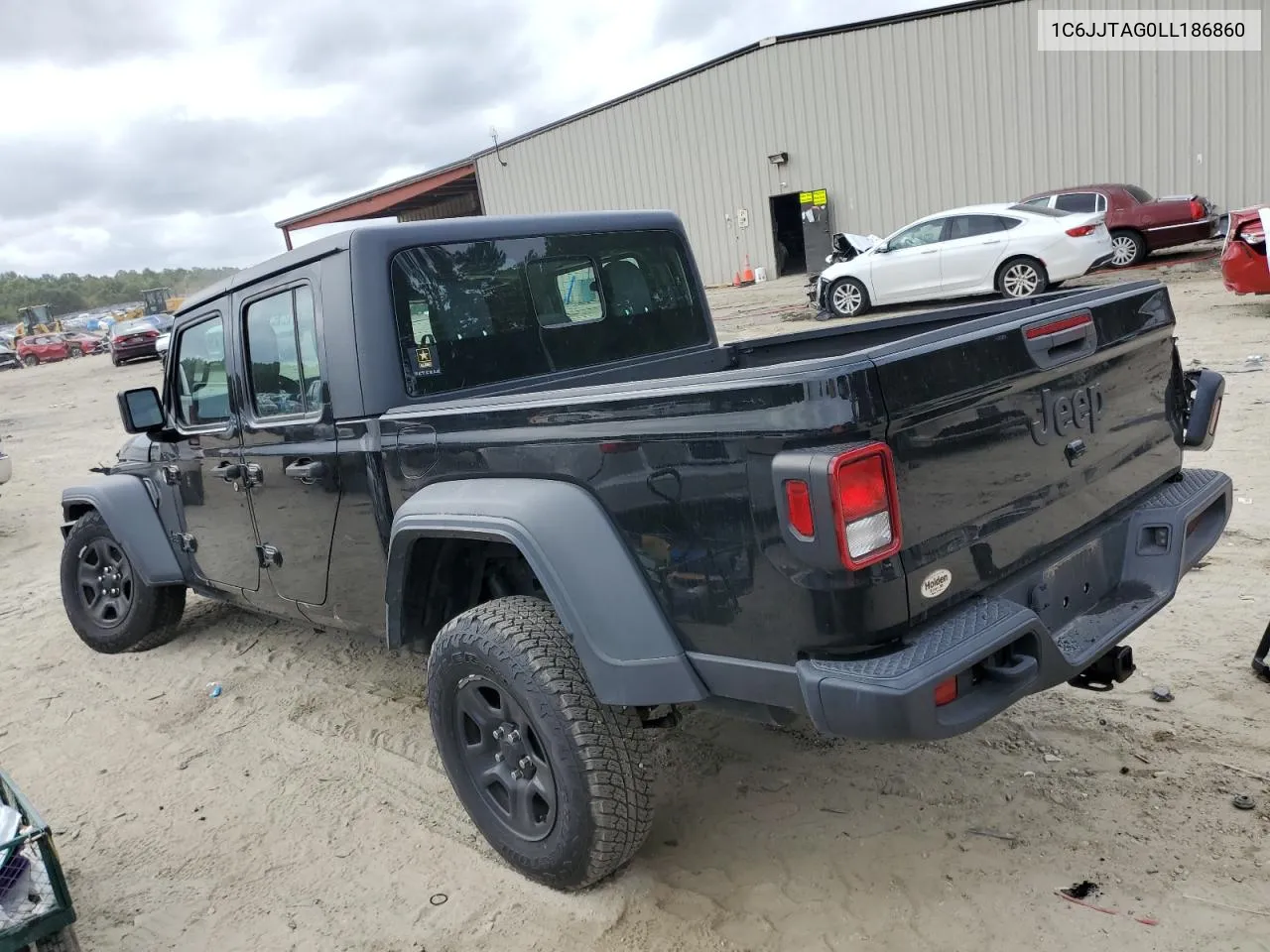 2020 Jeep Gladiator Sport VIN: 1C6JJTAG0LL186860 Lot: 70917794