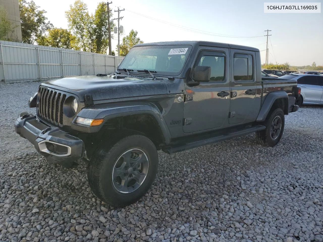 2020 Jeep Gladiator Sport VIN: 1C6HJTAG7LL169035 Lot: 71111844