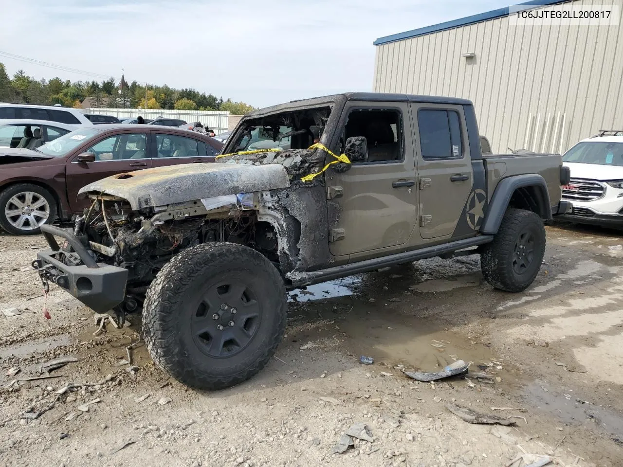 2020 Jeep Gladiator Mojave VIN: 1C6JJTEG2LL200817 Lot: 71968894