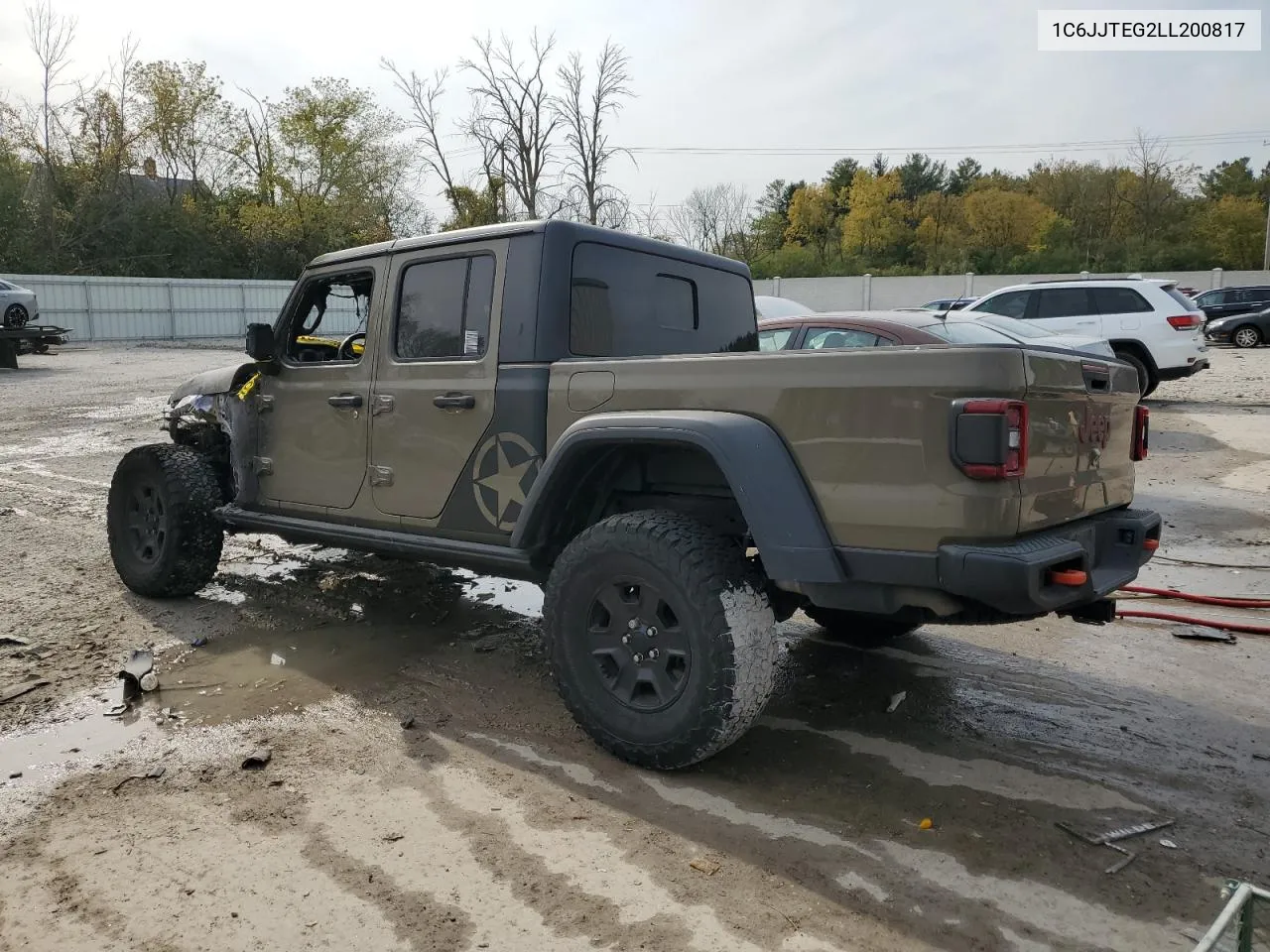 2020 Jeep Gladiator Mojave VIN: 1C6JJTEG2LL200817 Lot: 71968894