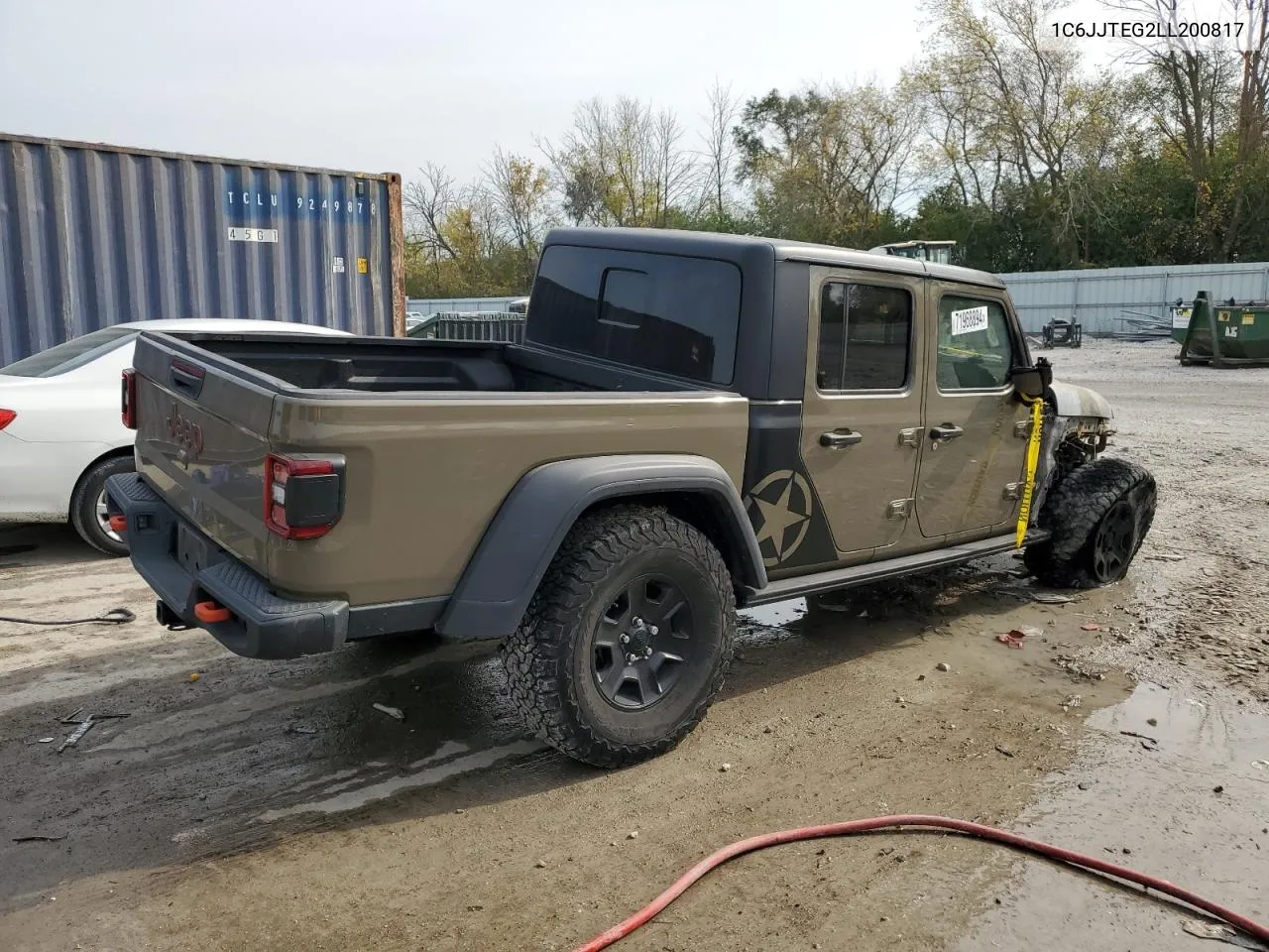 2020 Jeep Gladiator Mojave VIN: 1C6JJTEG2LL200817 Lot: 71968894