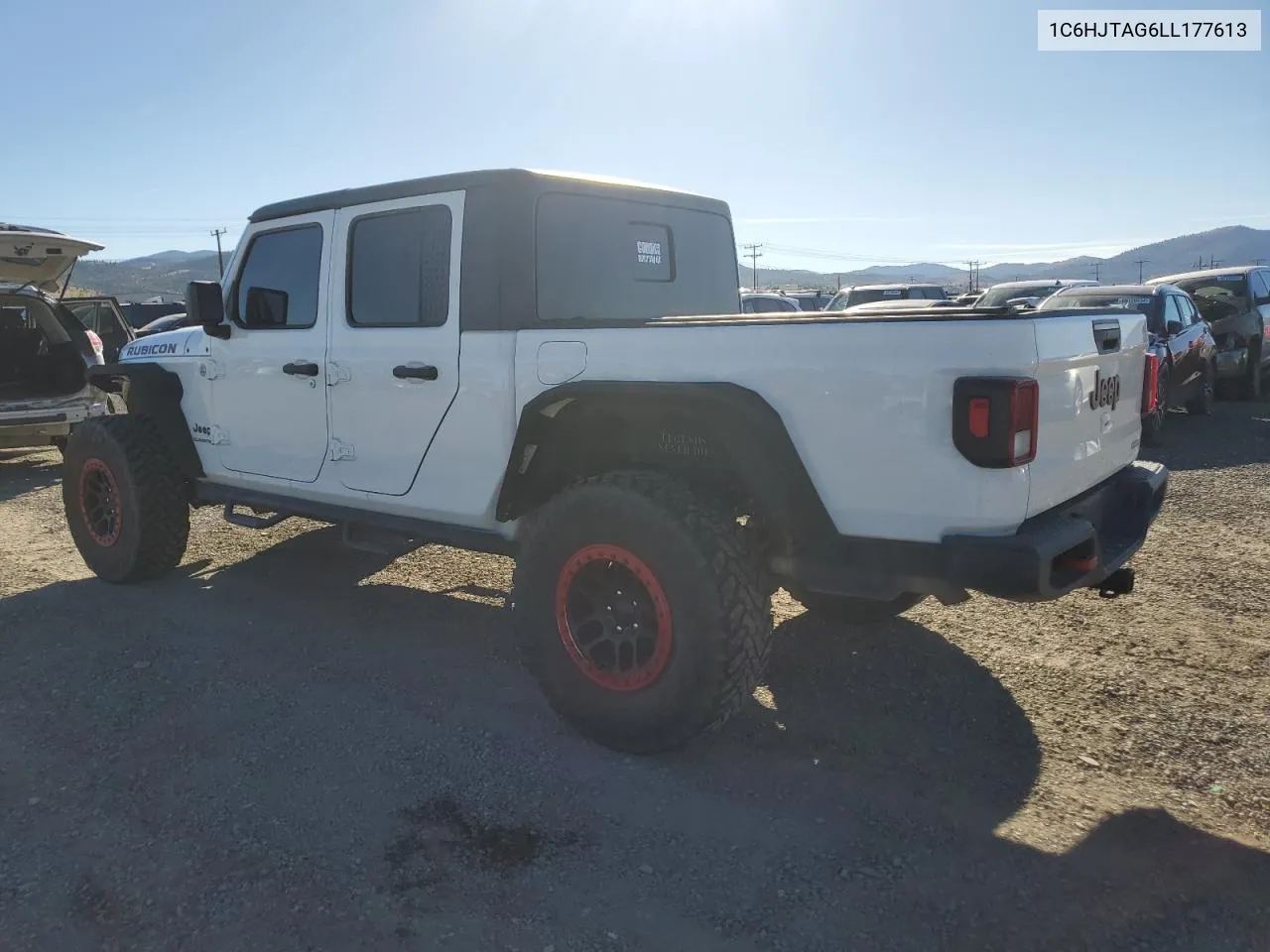 2020 Jeep Gladiator Sport VIN: 1C6HJTAG6LL177613 Lot: 72687334