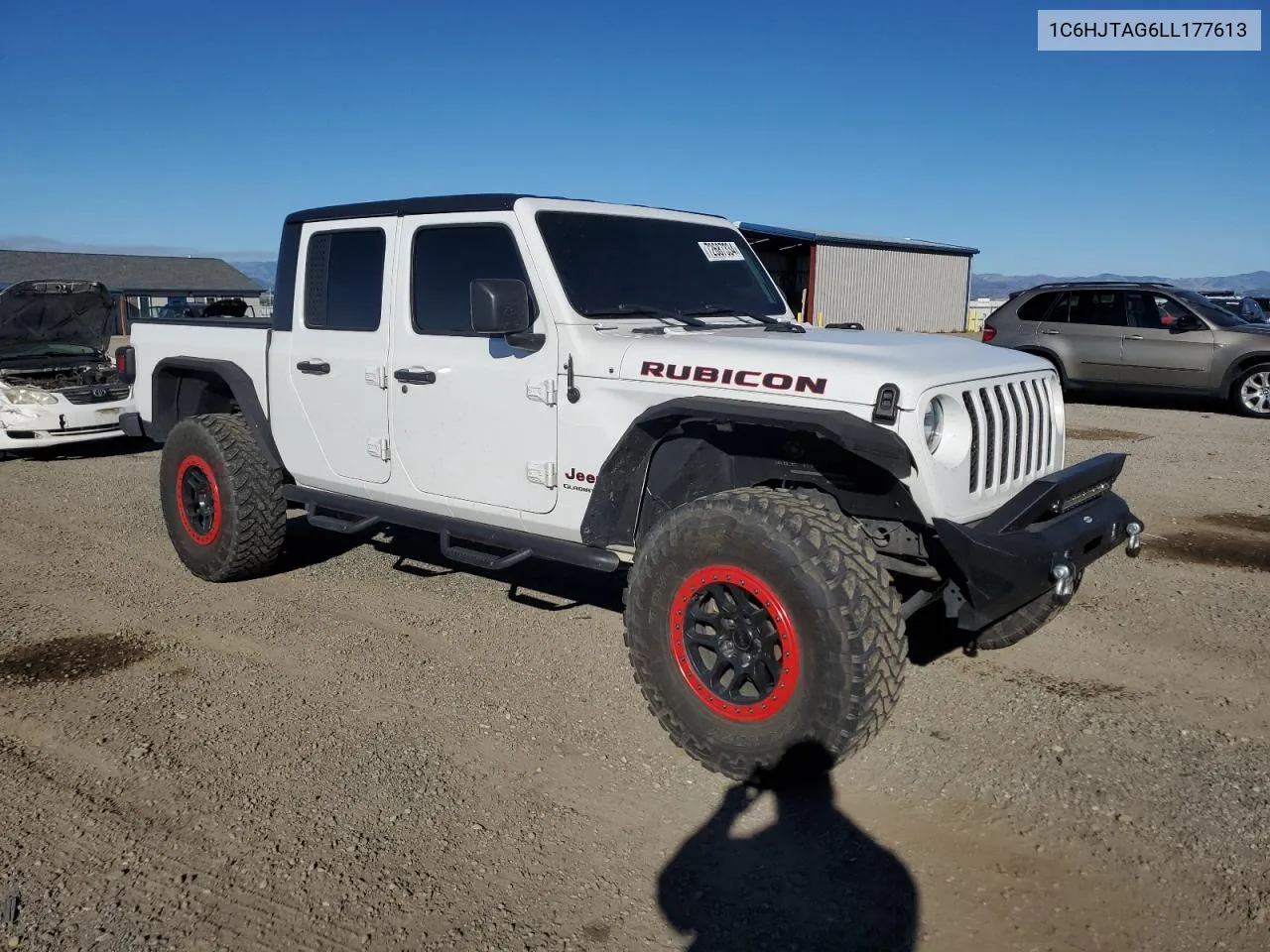 2020 Jeep Gladiator Sport VIN: 1C6HJTAG6LL177613 Lot: 72687334