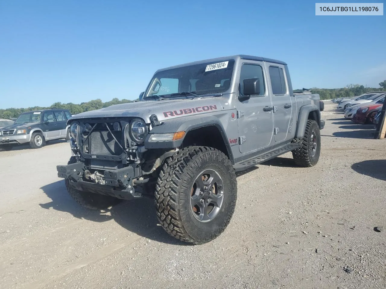 1C6JJTBG1LL198076 2020 Jeep Gladiator Rubicon