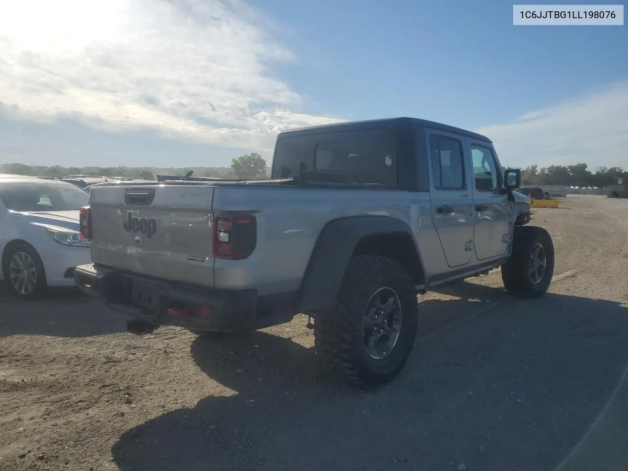 2020 Jeep Gladiator Rubicon VIN: 1C6JJTBG1LL198076 Lot: 72961024