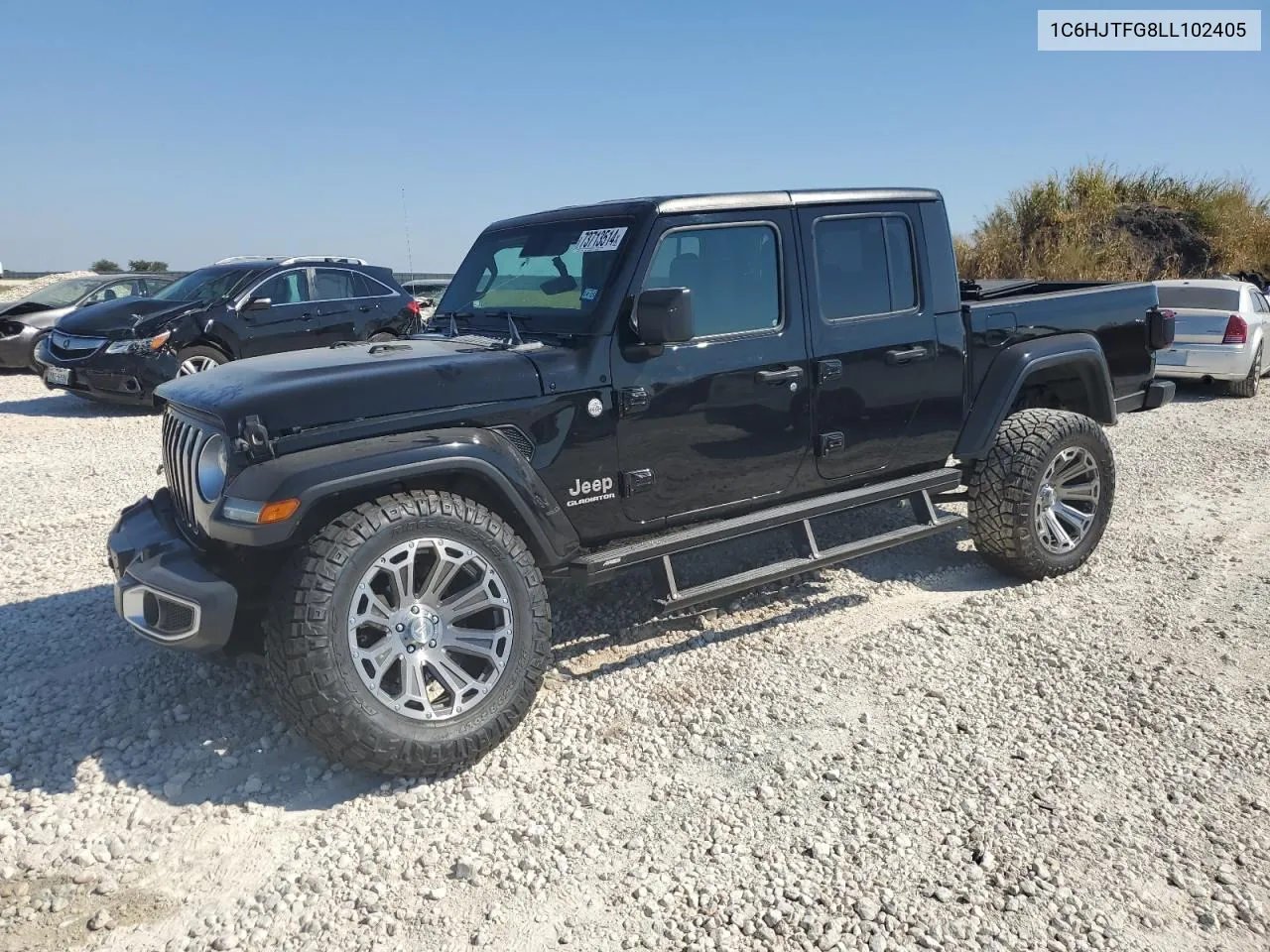 2020 Jeep Gladiator Overland VIN: 1C6HJTFG8LL102405 Lot: 73713514