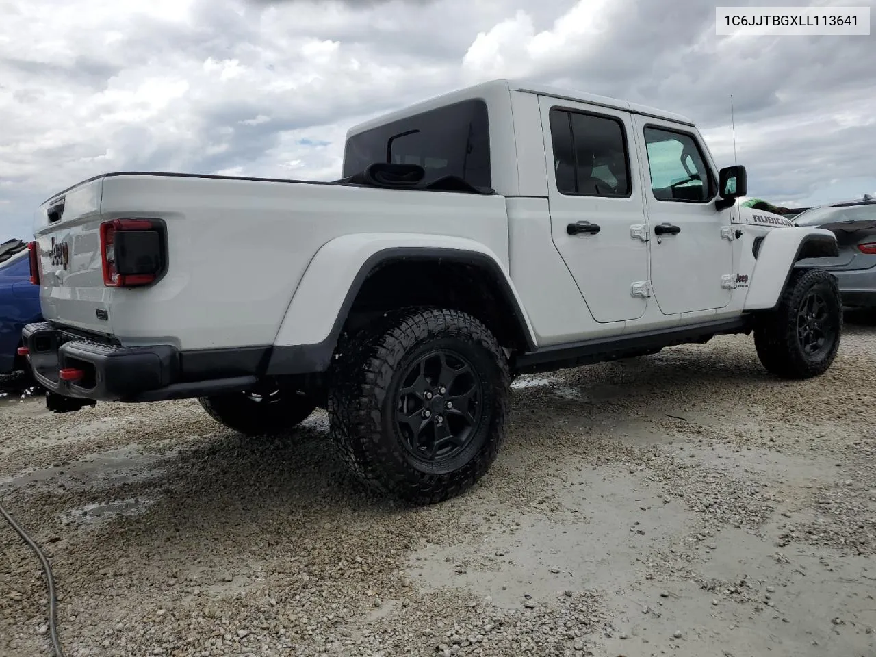 2020 Jeep Gladiator Rubicon VIN: 1C6JJTBGXLL113641 Lot: 73952834