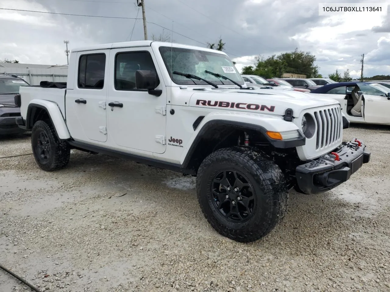 2020 Jeep Gladiator Rubicon VIN: 1C6JJTBGXLL113641 Lot: 73952834