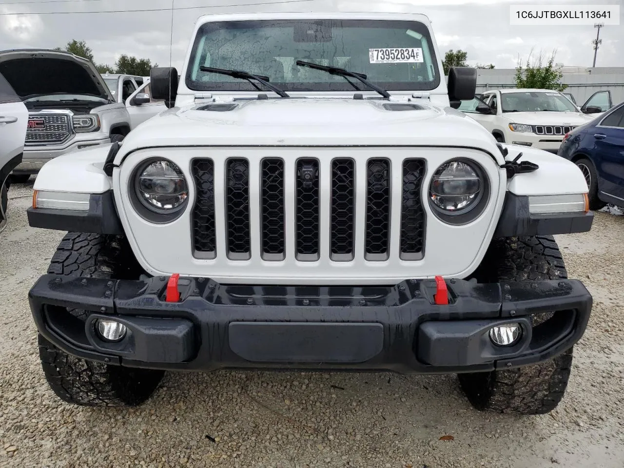 2020 Jeep Gladiator Rubicon VIN: 1C6JJTBGXLL113641 Lot: 73952834