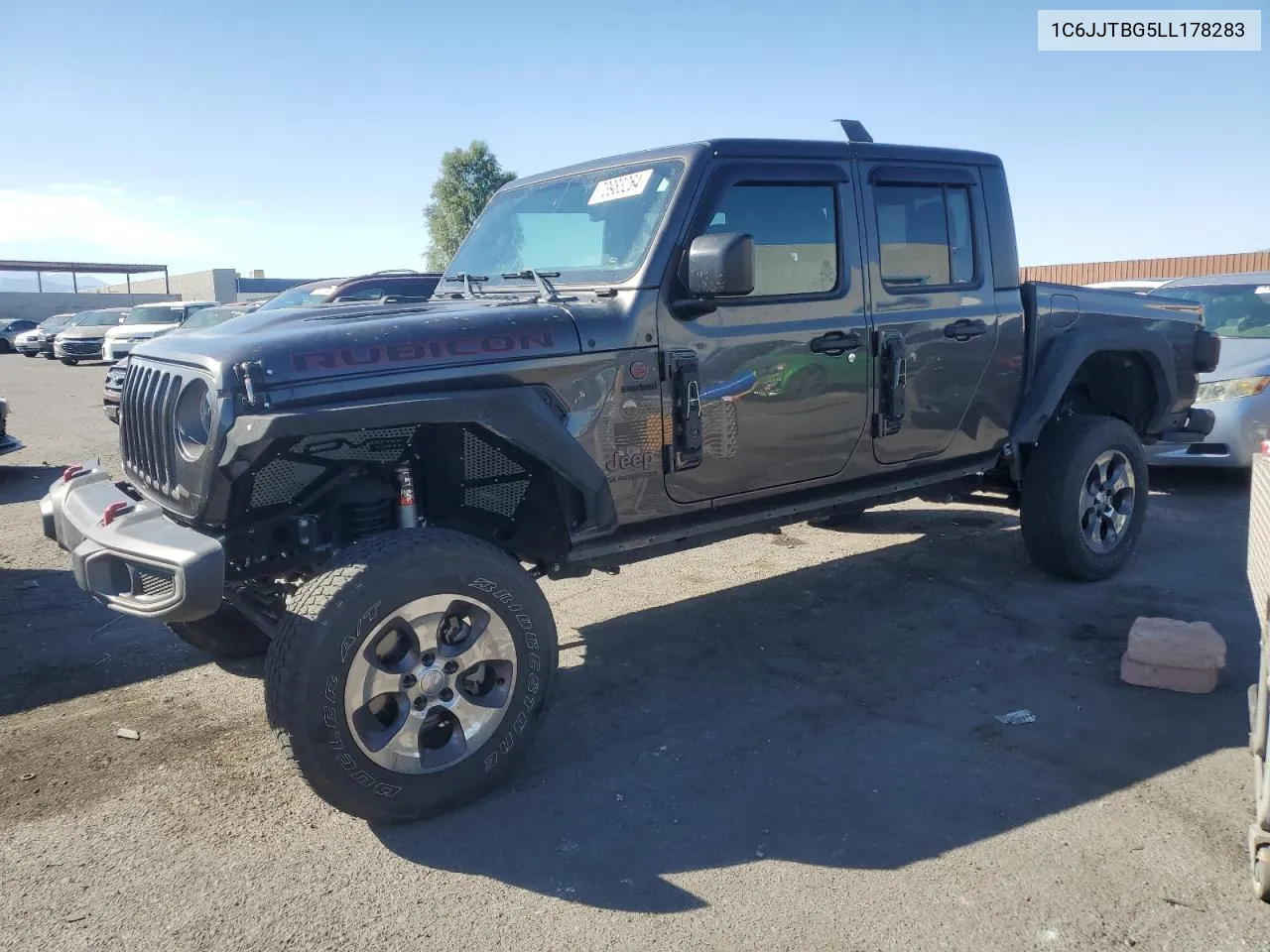 2020 Jeep Gladiator Rubicon VIN: 1C6JJTBG5LL178283 Lot: 73983264