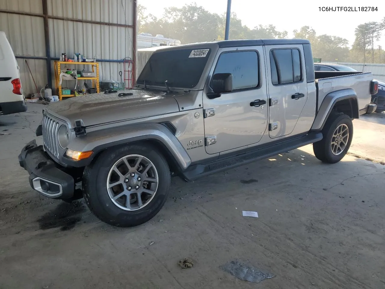 2020 Jeep Gladiator Overland VIN: 1C6HJTFG2LL182784 Lot: 74333854