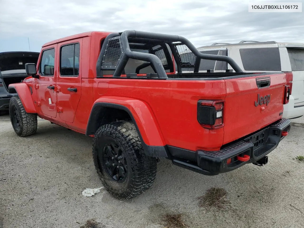 2020 Jeep Gladiator Rubicon VIN: 1C6JJTBGXLL106172 Lot: 74578834