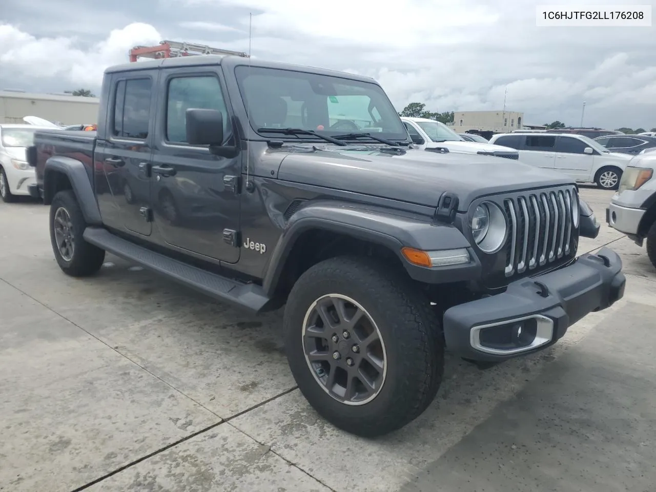 2020 Jeep Gladiator Overland VIN: 1C6HJTFG2LL176208 Lot: 75072524