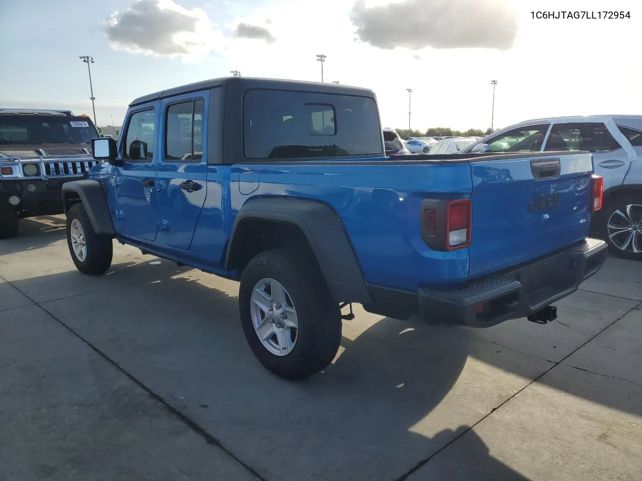 2020 Jeep Gladiator Sport VIN: 1C6HJTAG7LL172954 Lot: 75074984