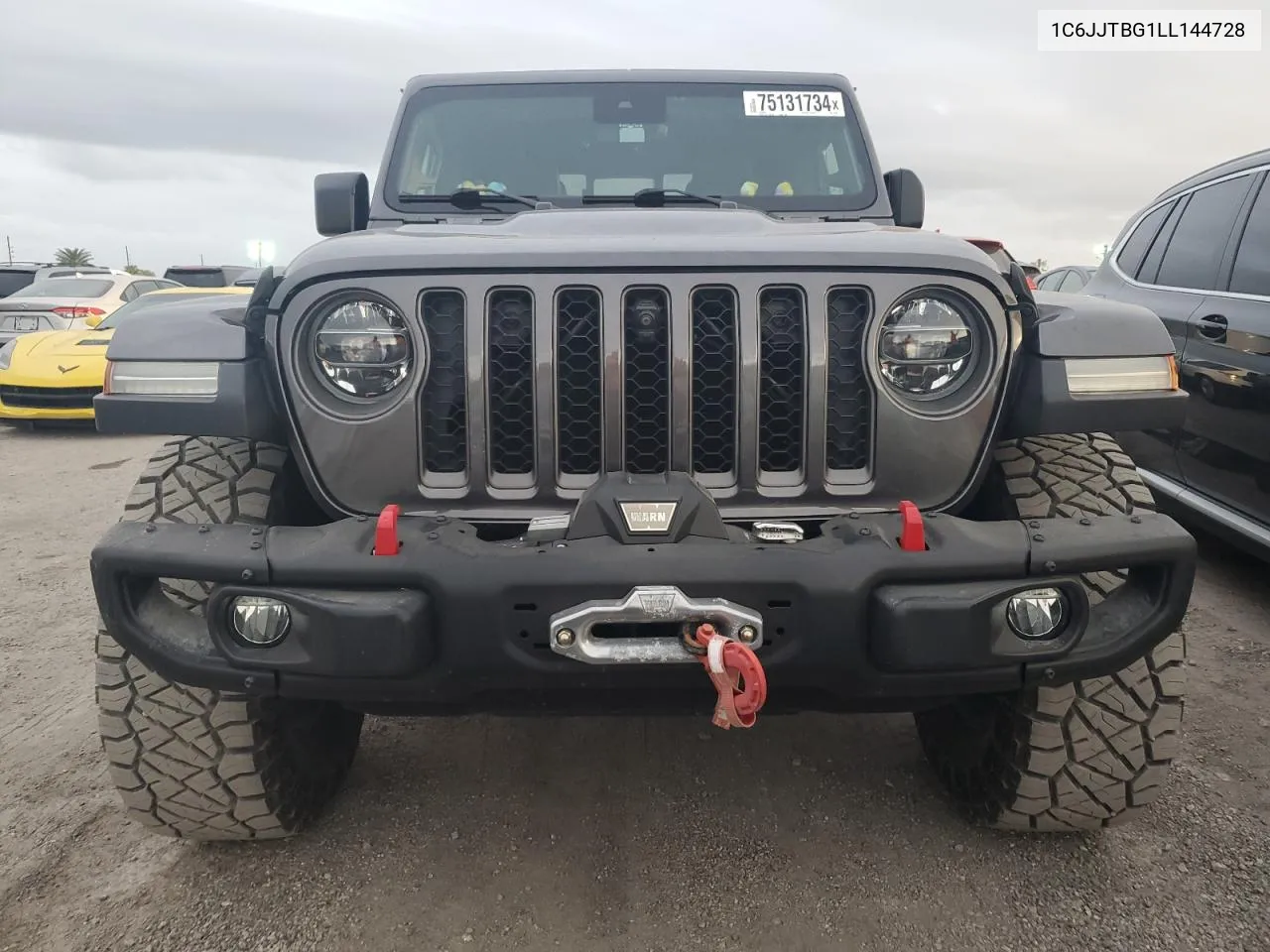 2020 Jeep Gladiator Rubicon VIN: 1C6JJTBG1LL144728 Lot: 75131734