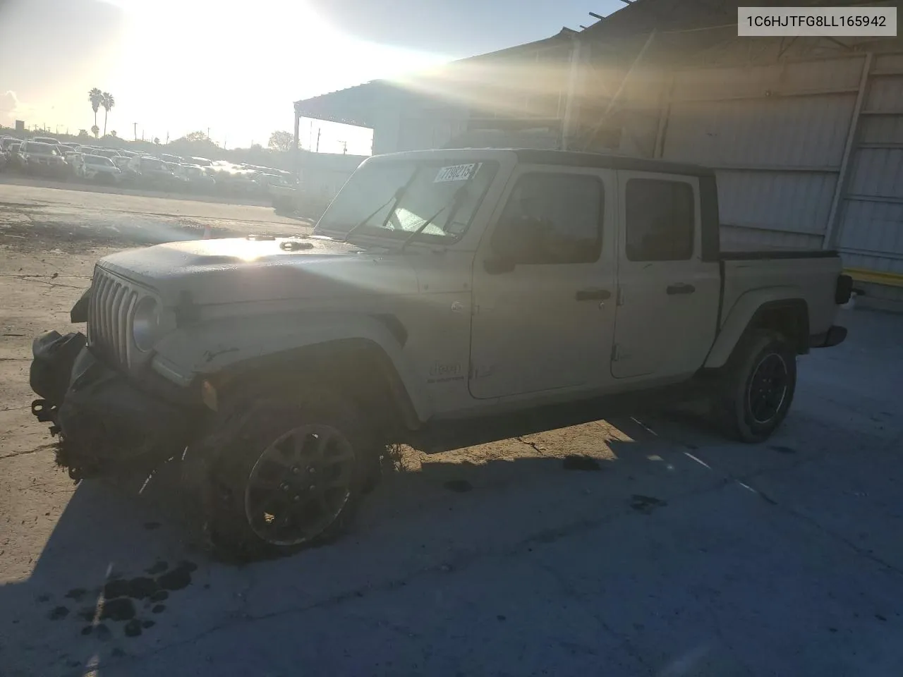 2020 Jeep Gladiator Overland VIN: 1C6HJTFG8LL165942 Lot: 77982154