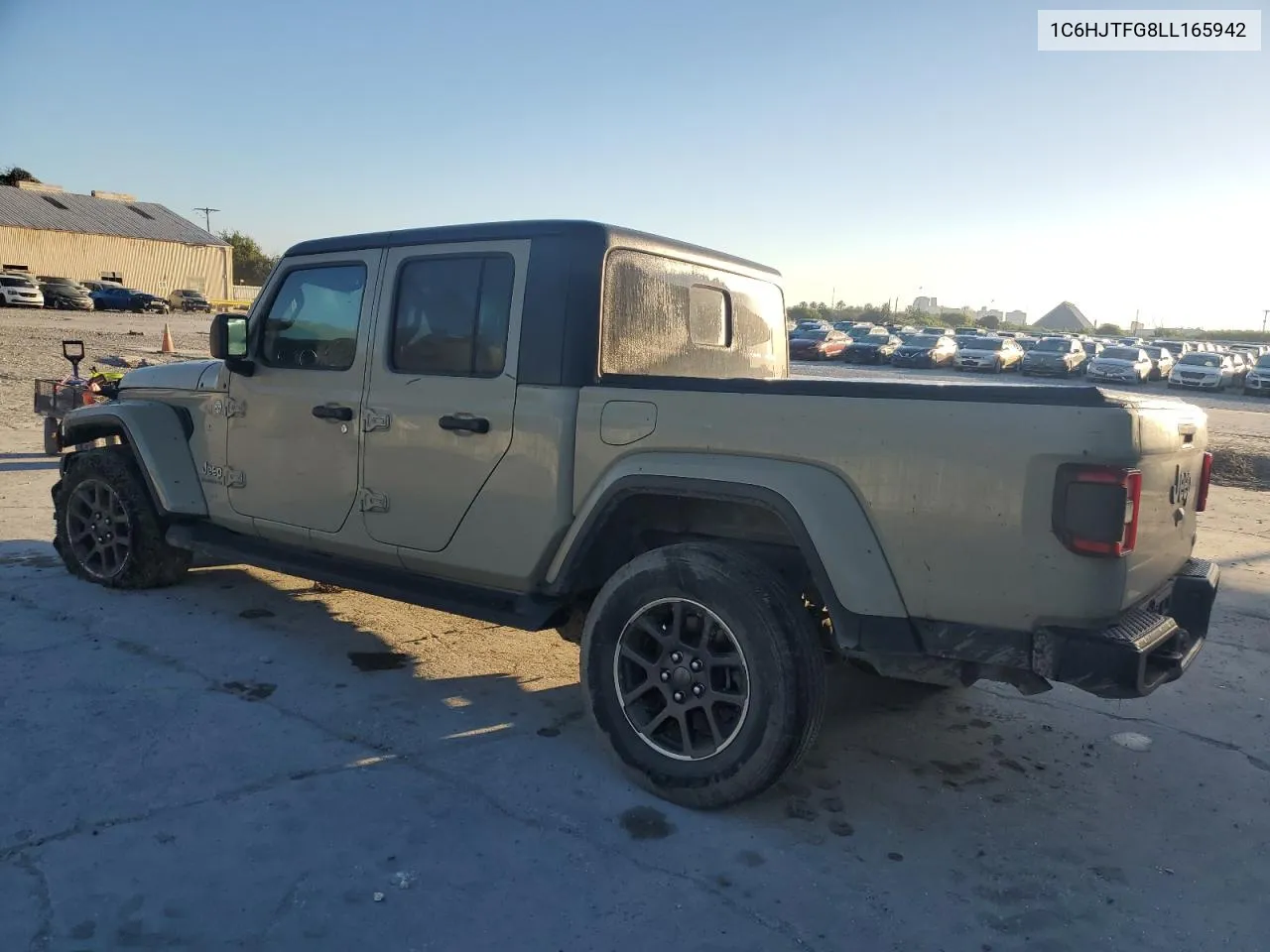 2020 Jeep Gladiator Overland VIN: 1C6HJTFG8LL165942 Lot: 77982154